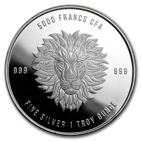 2018 Republic of Chad 1 oz