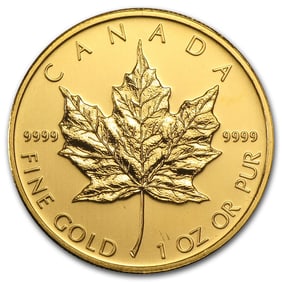 2009 Canada 1 oz Gold Maple