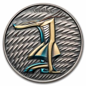 2023 Niue 1 oz Silver Antique