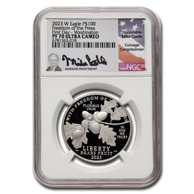 2023-W 1 oz Proof Platinum Eagle