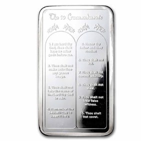 10 oz Silver Bar - Ten