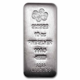 10 oz Silver Bar - PAMP