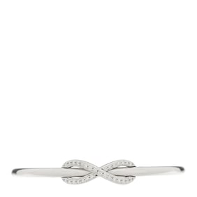 Tiffany 18K White Gold Diamond Infinity