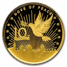 1/10 oz Gold Round - Holy