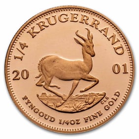 2001 South Africa 1/4 oz Proof