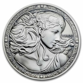 2024 Niue 5 oz Silver Antique