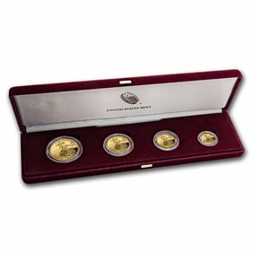 2021-W 4-Coin Proof American Gold Eagle
