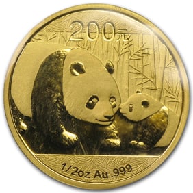 2011 China 1/2 oz Gold Panda