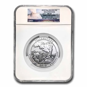 2010 5 oz Silver ATB Yellowstone