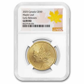 2025 Canada 1 oz Gold Maple