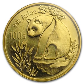 1993 China 1 oz Gold Panda