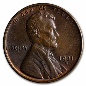 1931-S Lincoln Cent BU (Brown)