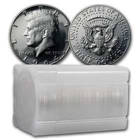 90% Silver 1964 Kennedy Half Dollar