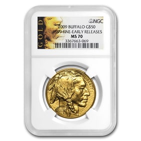2009 1 oz Gold Buffalo MS-70