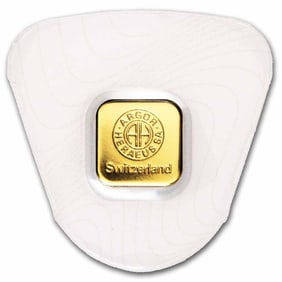 1 gram Gold Bar - Argor-Heraeus