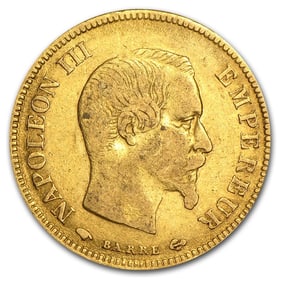 France Gold 10 Francs (Random) Avg