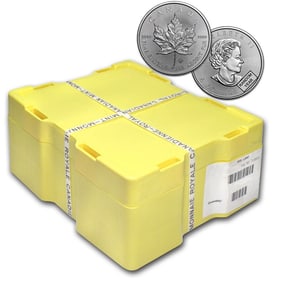Canada 500-Coin Silver Maple Leaf Monster