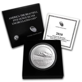 2010-P 5 oz Silver ATB Mount