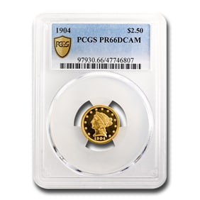 1904 $2.50 Liberty Gold Quarter Eagle