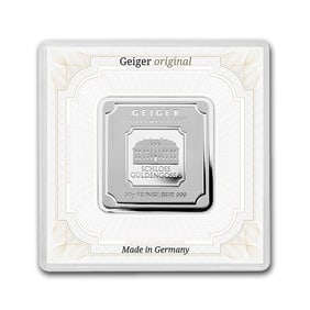 50 gram Silver Square - Geiger