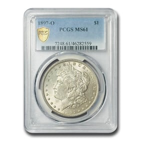 1897-O Morgan Dollar MS-61 PCGS