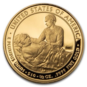1/2 oz Gold First Spouse Coins