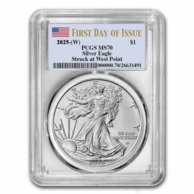 2025-(W) American Silver Eagle MS-70 PCGS