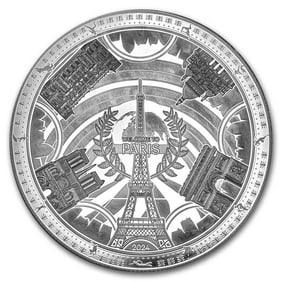 2024 Barbados 1 kilo Silver Paris