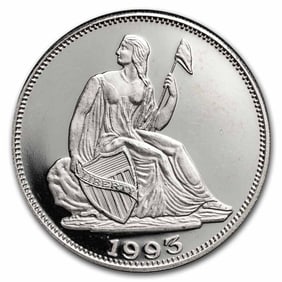 2 oz Silver Round - Vintage