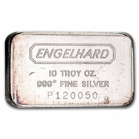10 oz Silver Bar - Engelhard