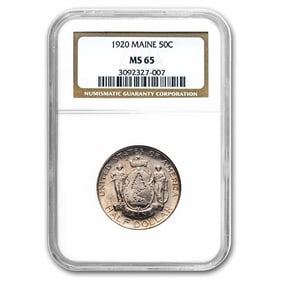 1920 Maine Centennial Half Dollar MS-65