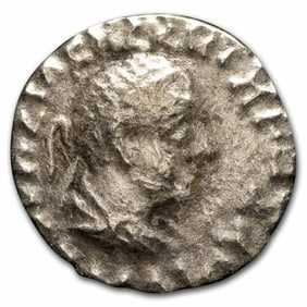 Bactria Kingdom AR Drachm Hermaios (40-1