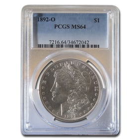 1892-O Morgan Dollar MS-64 PCGS