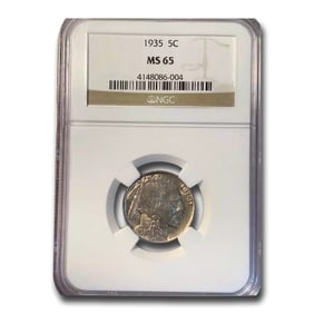 1935 Buffalo Nickel MS-65 NGC