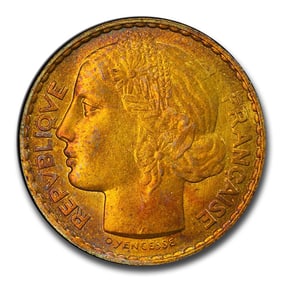 1929 France Essai 100 Francs MS-64
