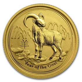 2015 Australia 1/10 oz Gold Lunar