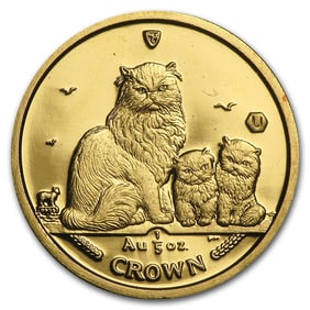 2005 Isle of Man 1/5 oz