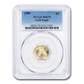 1989 1/10 oz American Gold Eagle