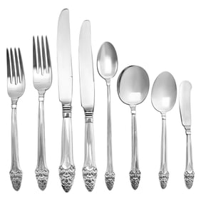 "SOVEREIGN, OLD" Sterling Silver Flatware Set