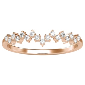 0.11 CTW Diamond 14K Rose Gold Ring