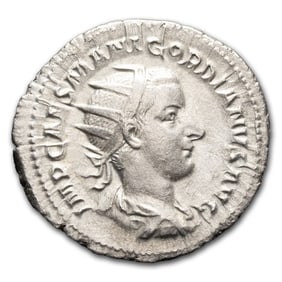 Roman Silver Double Denarius Crisis of