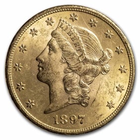 1897 $20 Liberty Gold Double Eagle