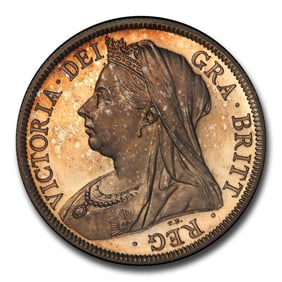 1893 Great Britain Silver Half Crown