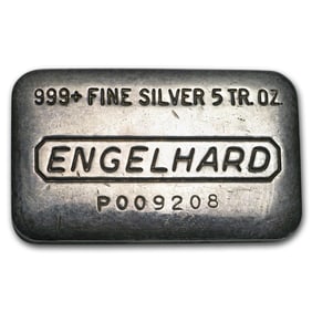 5 oz Silver Bar - Engelhard