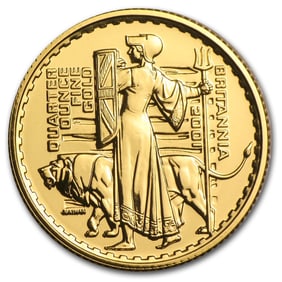 2001 Great Britain 1/4 oz Gold