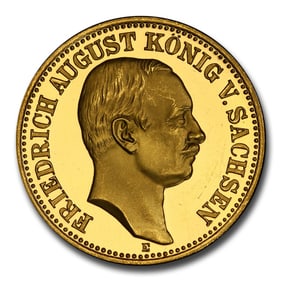 1912-E Germany Gold 10 Mark PR-64