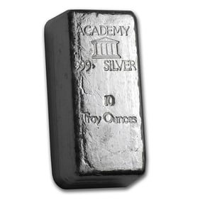 10 oz Silver Bar - Academy