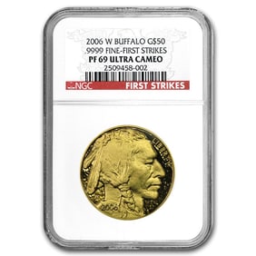 2006-W 1 oz Proof Gold Buffalo