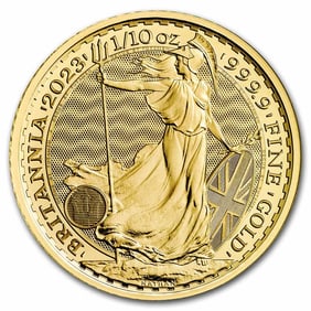 2023 Great Britain 1/10 oz Gold