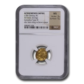 Achaemenid Persia AV Daric Type 3